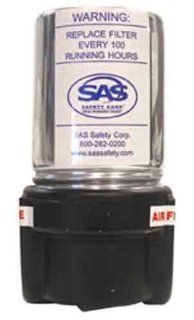 SAS Safety 9840 09 1 1/2 HP Exhaust Filter Assembly   Plumbing Fixture Repair Supplies  