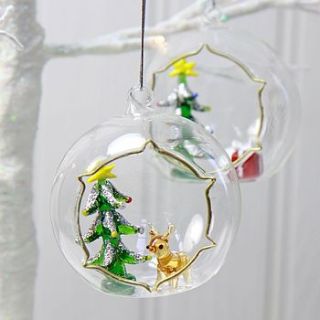 open glass bauble by lisa angel homeware and gifts