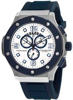 Stuhrling Original Men's 160CXL.332UC16 Special Reserve Apocalypse Chrono Grand Chronograph Day and Date Rubber strap Watch Watches