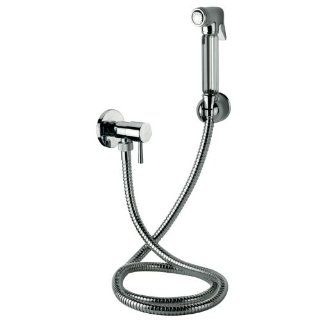 Remer Shower Set With Small Hand Shower, Angle Valve, and Shower Holder 332REZ   Tub And Shower Faucets  