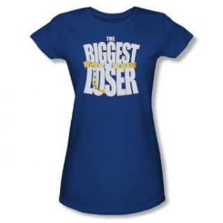 The Biggest Loser   Biggest Loser Logo Juniors T Shirt In Royal Clothing