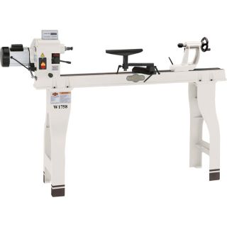 Shop Fox Wood Lathe with Stand — 16in. x 43in., 2 HP, Model# W1758  Woodworking Lathes