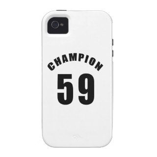 59 champion designs Case Mate iPhone 4 cover