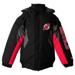 NHL New Jersey Devils Midweight Jacket   K88Nmpkk Youth  Sports Fan Outerwear Jackets  Clothing
