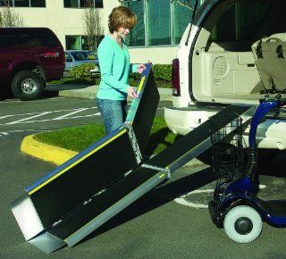 Folding Ramps Trifold Advantage Series Portable Wheelchair Ramps   8 Feet Health & Personal Care