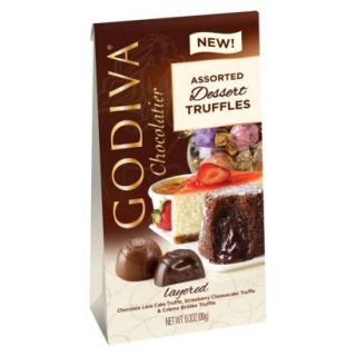 Godiva Assorted Dessert Chocolate Truffles 4.2 oz