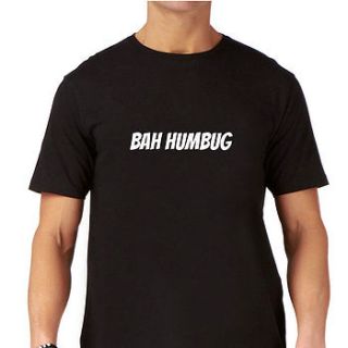 bah humbug t shirt by nappy head