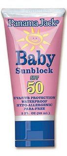 Panama Jack SPF#50 Baby Sunscreen Lotion 3 oz.  Panama Jack Sunblock  Beauty