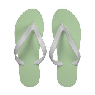 Tea Green Exclusive Color Coordinating Sandals
