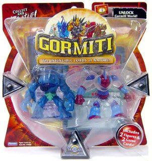 Gormiti Series 1 Action Figure 2 Pack Hammer the Predator and Goad the Elusive (Random Colors) Toys & Games