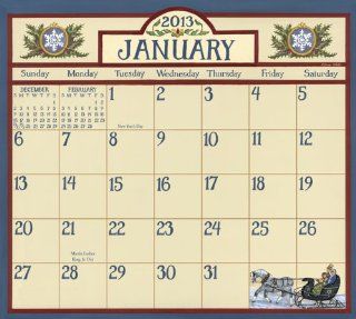 Legacy 2013 Magnetic Calendar Pad, Bonnie White Folk Art (MCP9287)  Planning Pads 