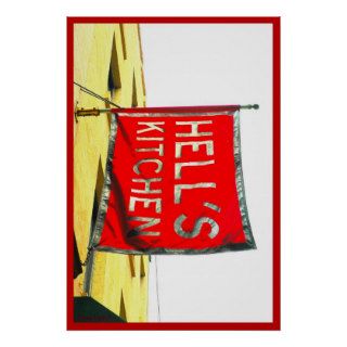 "Hell's Kitchen Flag" New York City Collection Posters