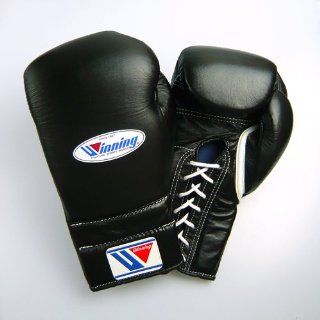Winning Training Boxing Gloves 14oz (Black)  Sports & Outdoors