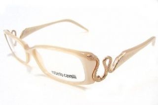 Roberto Cavalli Satiro345 Eyeglasses Satiro 345 Pearled Cream K93 Optical Frame Clothing