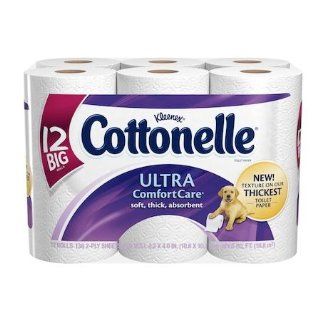 Cottonelle Ultra Comfort Care Toilet Paper, Big Roll, 12 Count Health & Personal Care