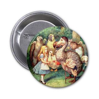 Alice and The Dodo Bird in Wonderland Pins