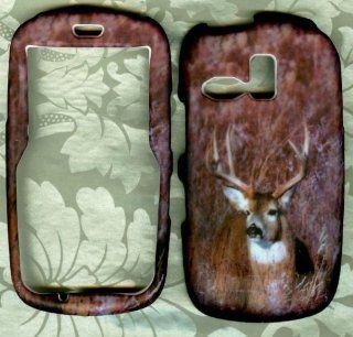 Dry Deer Rubberized snap on case Samsung r355 R355c Straight Talk Phone Cover Cell Phones & Accessories