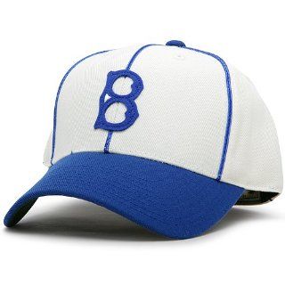 Brooklyn Dodgers 1938 Home Cooperstown Fitted Cap   Cream/Royal 7 1/8  Baseball And Softball Uniform Hats  Sports & Outdoors