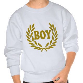 boy laurel crown.png pull over sweatshirts