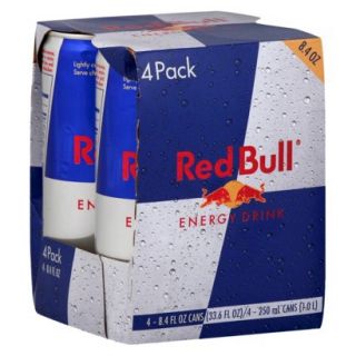 Red Bull Energy Drink 8.3 oz, 4 pk