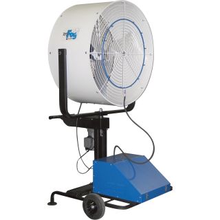 Schaefer VersaFog Portable Oscillating Misting Fan — 36in., 11,000 CFM, Model# VF36  Evaporative Misting Fans