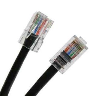 SF Cabale, 50 FT CAT5e 350MHZ Cable UTP Bootless Black Electronics