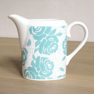 grid rose milk jug by sophie richardson