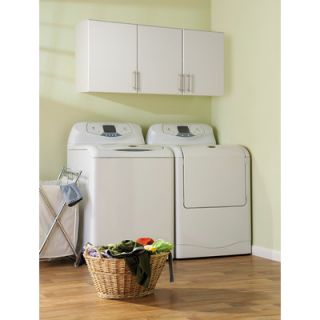 Prepac Elite Garage/Laundry Room Storage Cabinet & Topper with 2 Doors