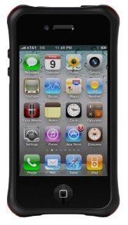 Ballistic LS0864 N355 LS Case with Interchangeable Corner Bumpers for Apple iPhone 4S   1 Pack   Retail Packaging   Black Cell Phones & Accessories