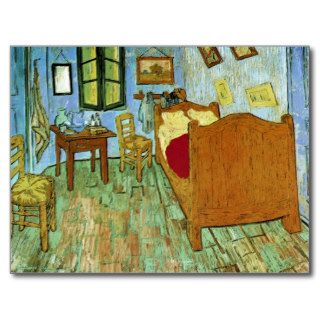 Van Gogh Bedroom (F484) Fine Art Postcards