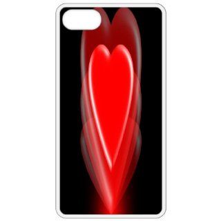 Heart Illumination Image   White Apple Iphone 5 Cell Phone Case   Cover Cell Phones & Accessories