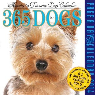 365 Dogs   2014 Page a Day Calendar   Office Desk Pad Calendars
