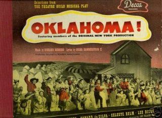 Oklahoma Selections From the Theatre Guild Musical Play (Decca #359, 78 RPM) Music