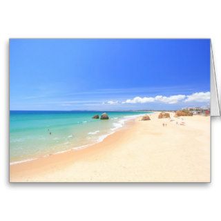 Praia dos Tres Irmaos Greeting Card