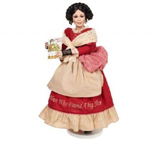 Bold Woman and the Shoe Porcelain Doll by Marie Osmond —