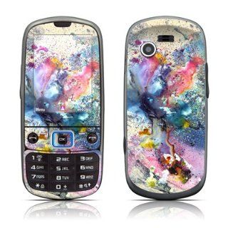 Cosmic Flower Design Protective Skin Decal Sticker for Samsung Gravity 3 SGH T479 Cell Phone Cell Phones & Accessories