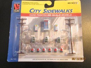 City Sidewalks Hand Painted Ho Scale Models Life Like Trains Ho Scale Toys & Games