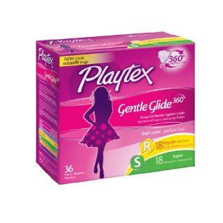 Playtex Gentle Glide 360 Fresh Scent Tampons   Multi Pack 36 Count  