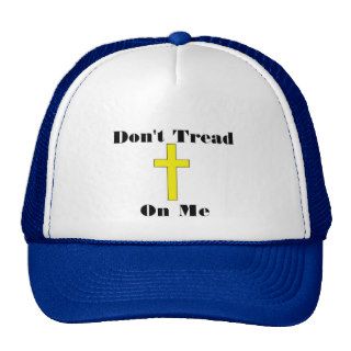 Don't Tread On Me Cross Religious Freedom Hat
