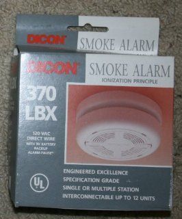 Dicon Smoke Alarm 370LBX   Smoke Detectors  