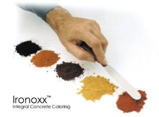 BonWay 32 371 Ironoxx Integral Concrete Pigment, 130 Red Ironoxx, 10 Pound Bag   Masonry Hand Trowels  