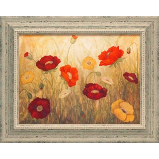 Artistic Reflections Beautiful Poppies Framed Art