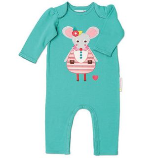 margot and mo appliqué playsuit by olive&moss