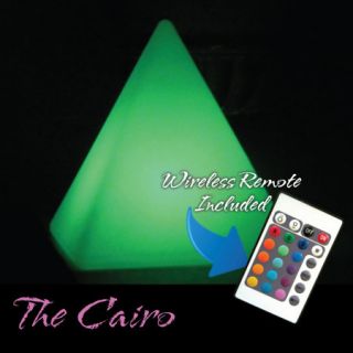 The Cairo LED Illuminated Floating Pyramid 692599