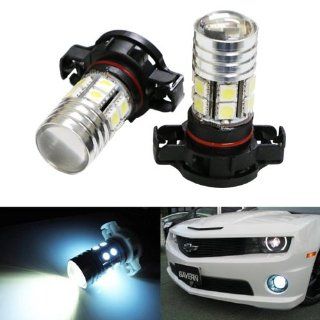 iJDMTOY CREE High Power SMD 5202 H16 LED Replacement Bulbs For Fog Lights or Daytime Running Lamps, Xenon White Automotive