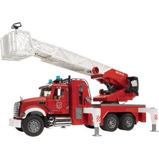 Bruder Mack Granite Fire Truck — 116 Scale, Model# 02821  Cars   Trucks