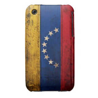 Old Wooden Venezuela Flag Case Mate iPhone 3 Case