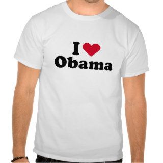 I Love Barack Obama Tshirt