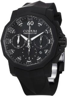 Corum Admirals Cup 44 Chronograph Rubber Strap Mens Watch 75380102F371AN21 Corum Watches