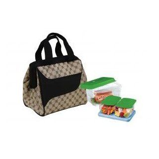 FIT&FRESH 372FF16 LIGHT BROWN LUNCH KIT DOWNTOWN WITH LOG by    Electronics Cable Connectors